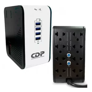 ESTABILIZADOR CDP R2CU-AVR1008I 1000VA/120VCA 8 SALIDAS USB 4